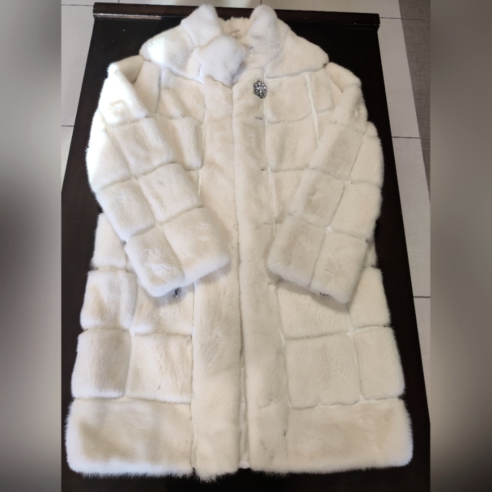 Beige Mink Coat